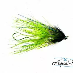 Stu's Barred Ostrich Intruder By Aqua Flies -FLIES Sales 12016barredostrichintruderchartblk