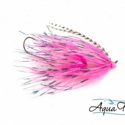 Stu's Barred Ostrich Intruder By Aqua Flies -FLIES Sales 12020barredostrichintruderpnkpnk