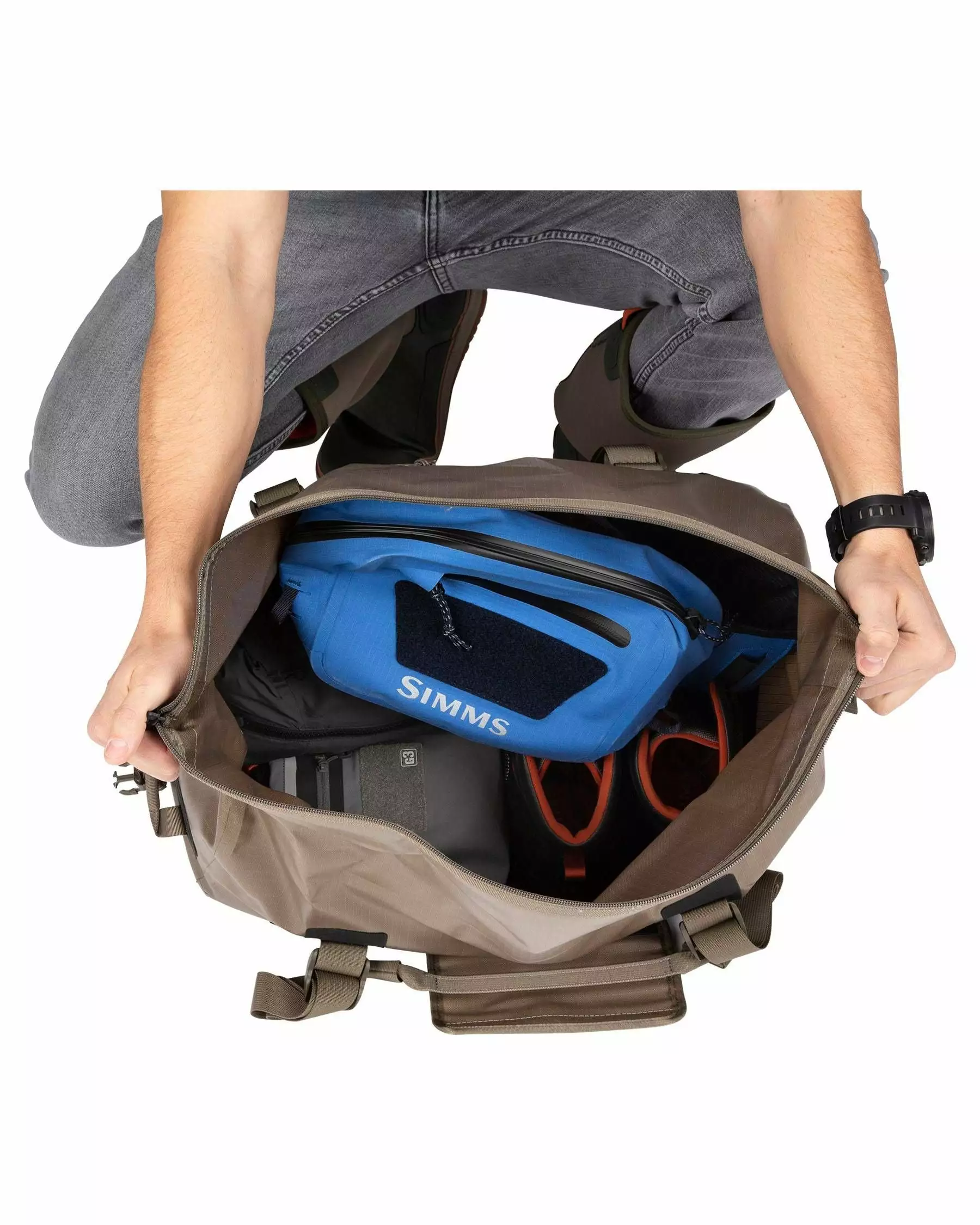 Simms Fishing Products Simms 60 Liter Dry Creek® Duffel - Small 5 Simms Fishing Products Simms 60 Liter Dry Creek® Duffel - Small - Image 3