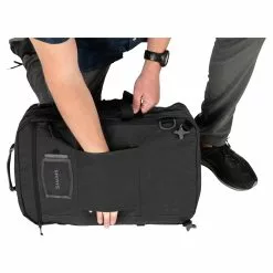 Simms Fishing Products Simms GTS Tri-Carry Duffel -FLIES Sales 13374 003 gts tri carry duffel carbon f21 060
