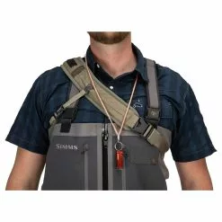 Simms Fishing Products Simms Tributary Sling Pack -FLIES Sales 13380 276 tributary sling pack tan f21 021