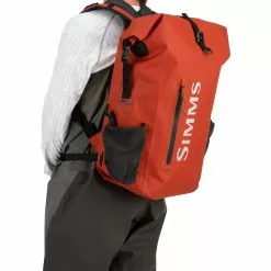 Simms Fishing Products Simms Dry Creek Rolltop Backpack -FLIES Sales 13463 800 dry creek rolltop backpack simms orange s22 003 1680x 93524324 76e9 43ca b3df 6d4d4ce34379