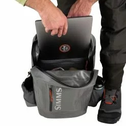 Simms Fishing Products Simms Dry Creek Z Backpack -FLIES Sales 13464 030 dry creek z backpack steel s22 022 hires 2100x1400 0153e020 aa3f 471a 87c0 eafd83e3500f 1