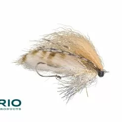 Far Bank Enterprises RIO's Extrovert // Articulated Streamer -FLIES Sales Flies Freshwater Streamers RIO sExtrovert Tan scaled