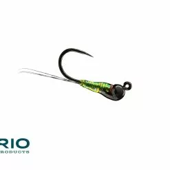 Far Bank Enterprises RIO's Rain Drop Perdigon Fly 20 Far Bank Enterprises RIO's Rain Drop Perdigon Fly -FLIES Sales Flies Freshwater TungstenFlies RIO sRainDropTB MatteBlackBead Olive scaled