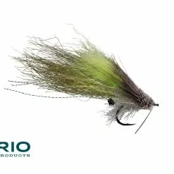 Far Bank Enterprises RIO's Truffle Shuffle // Tarpon And Snook Fly -FLIES Sales Flies Saltwater Flats RIO sTruffleShuffle Gray Chartreuse scaled
