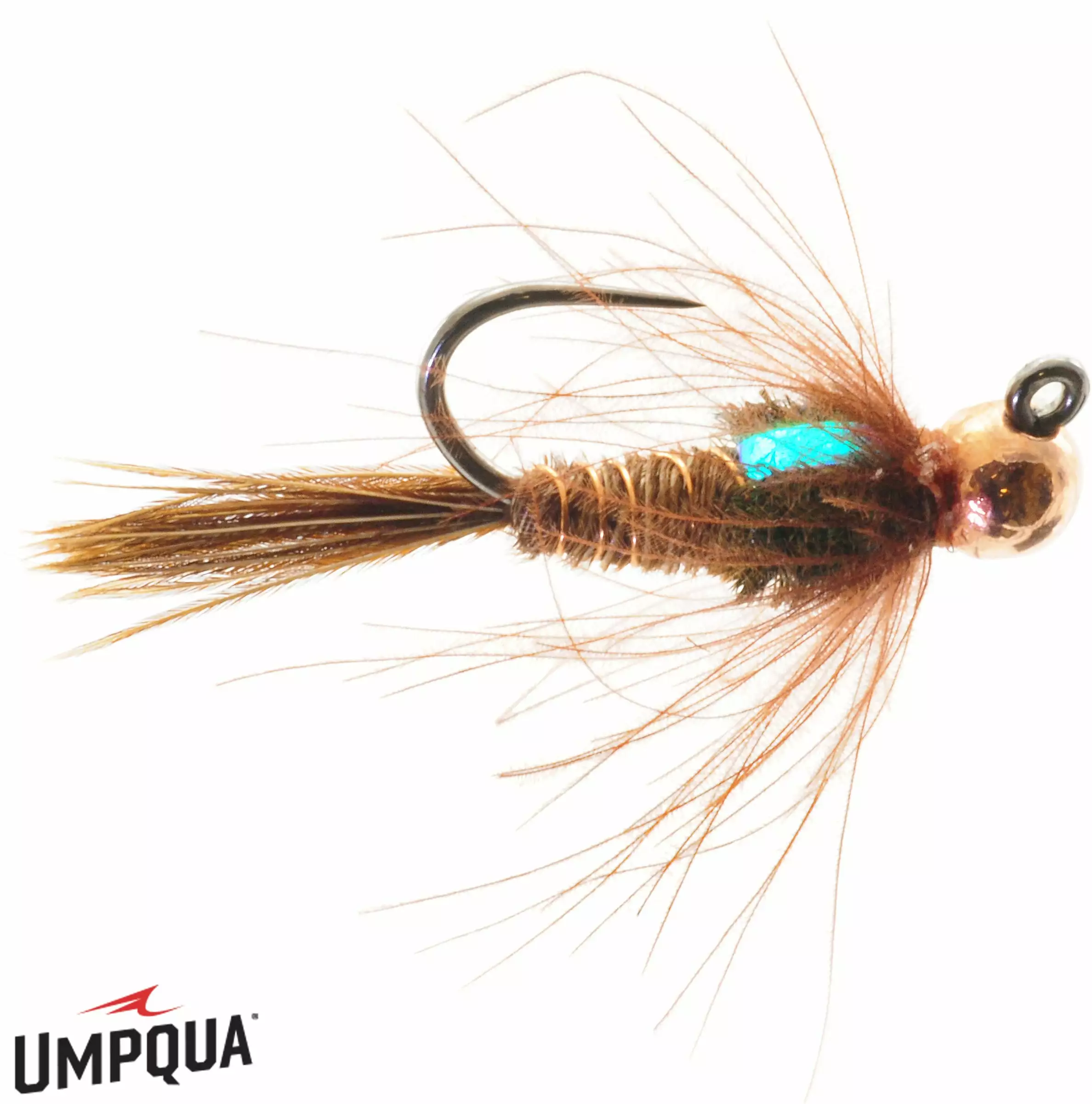 Jigged CDC Pheasant Tail // Tungsten Jighead Nymph By Umpqua 3 Jigged CDC Pheasant Tail // Tungsten Jighead Nymph By Umpqua