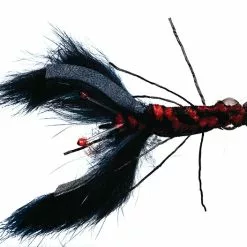 Crayfish Bunny Black // Bass Fly By Solitude