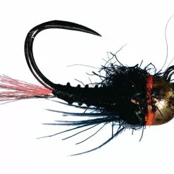 TNT Nymph Black // Tungsten Jighead Nymph By Solitude