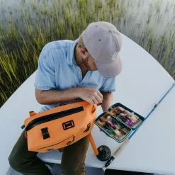 Fishpond Thunderhead Submersible Sling Pack // Cutthroat Orange Special Edition -FLIES Sales TSH ECO Mood2