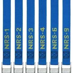 NRS 1" HD Tie-Down Straps - Sold In Pairs