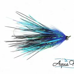 Stu's Ostrich Mini-Intruder By Aqua Flies -FLIES Sales miniintruder12031blupur