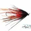 Stu's Ostrich Mini-Intruder By Aqua Flies -FLIES Sales miniintruder12034orangeblk