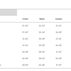 Skwala Fishing Skwala RS Wader -FLIES Sales sizechart 20317bb5 214d 4fab a22c bf7ef8d5f05e